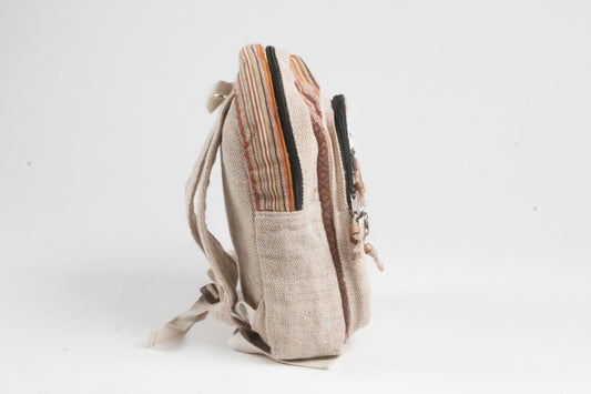 Nepal-Rucksack aus Hanf und Baumwolle von Himal Hemp (Backpack Big)