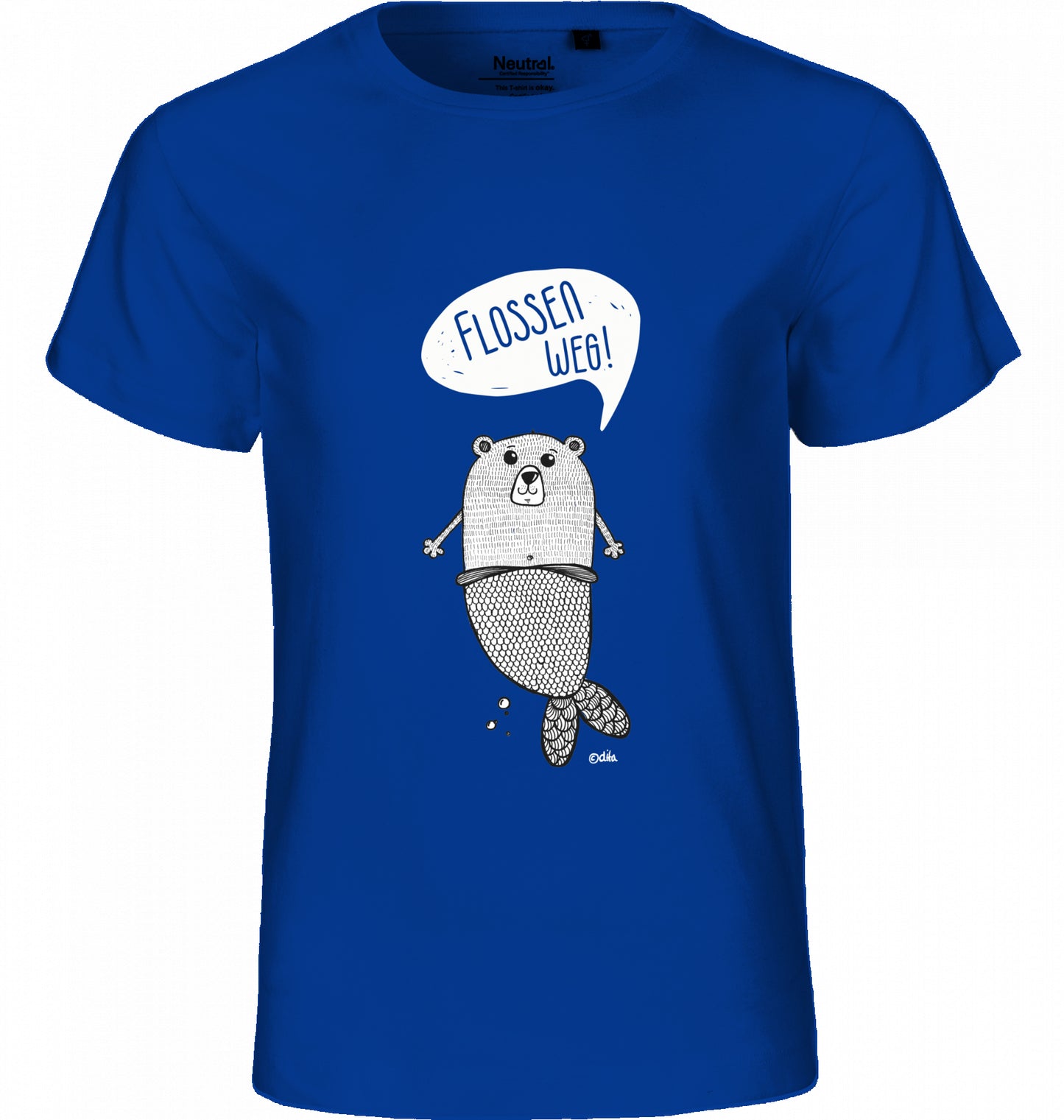 Kids Bio T-Shirt | FLOSSEN WEG | Neutral Qualitätsshirt