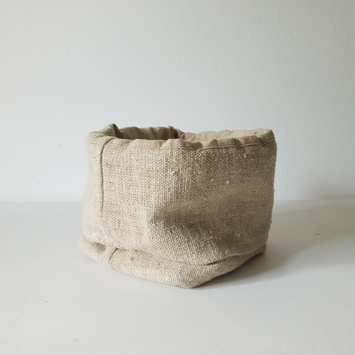 Textiler Brotkorb | Brotbeutel aus wildem Hanf | Brotkörbchen von Himal Hemp