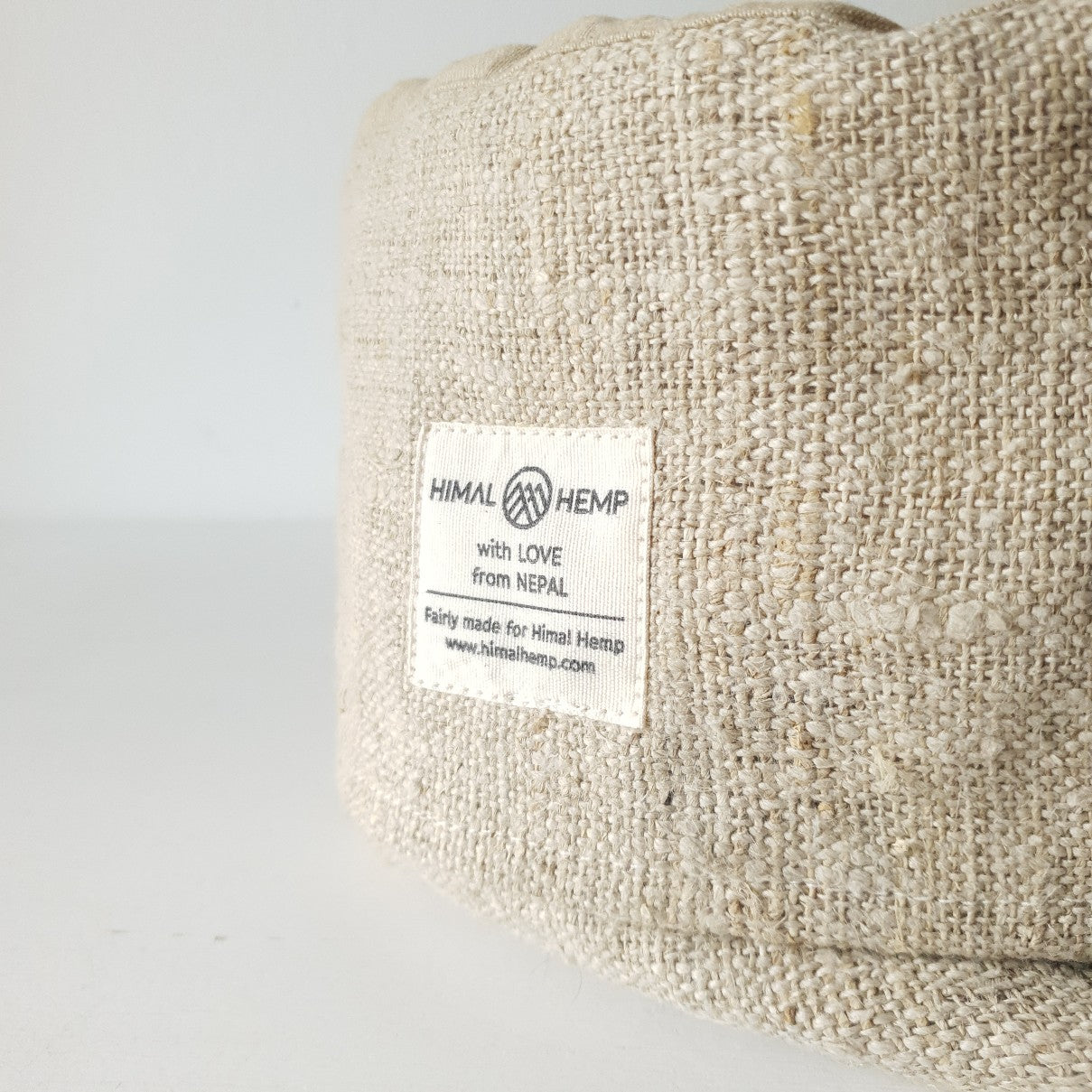 Textiler Brotkorb | Brotbeutel aus wildem Hanf | Brotkörbchen von Himal Hemp