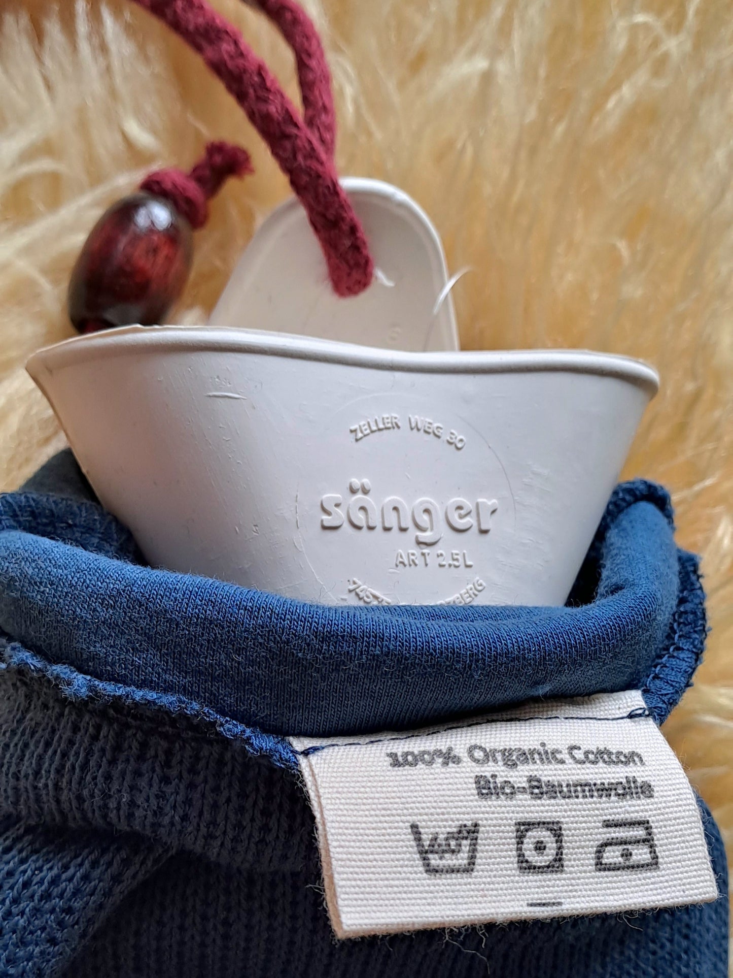 XXL Wärmflasche | Bio Vegane Wärmewurst "Veliwu" | 80cm 2,5L