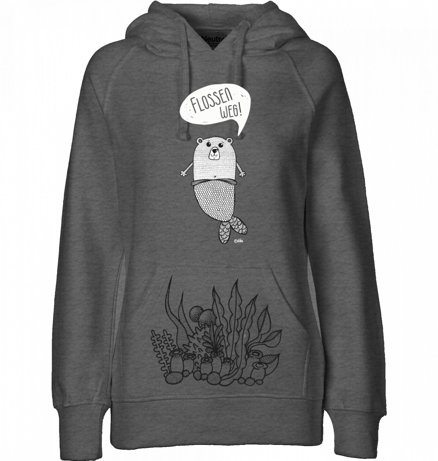 Ladies` Bio Hoodie | FLOSSEN WEG | Neutral