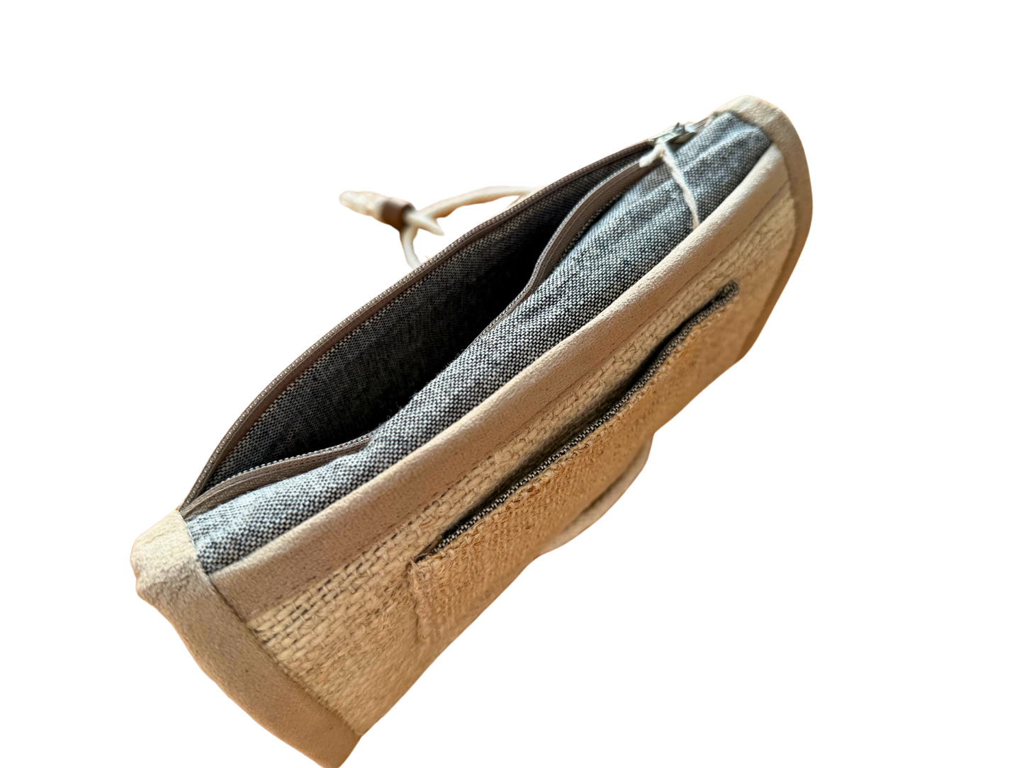 Tabaktasche FAIR aus handgewebtem Hanf