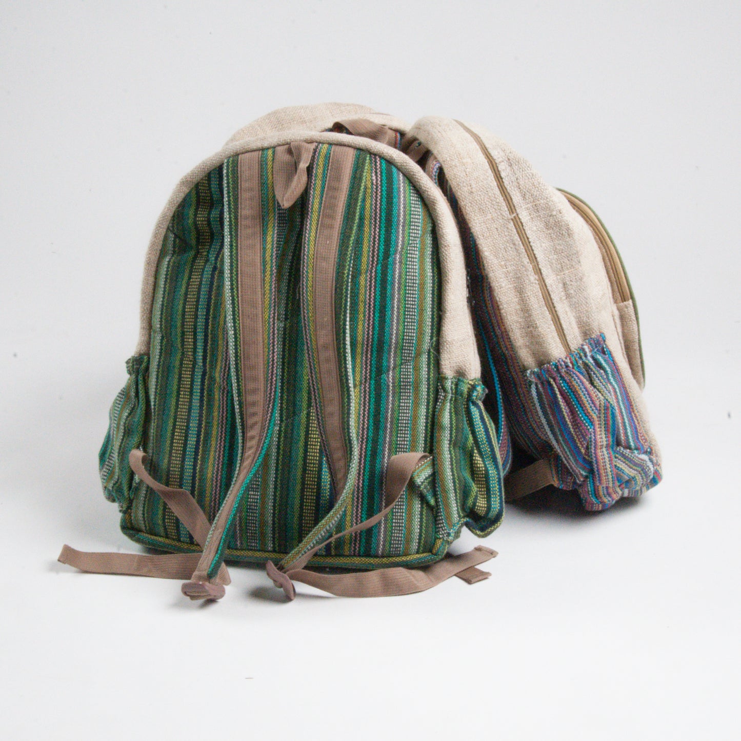 Einhorn-Rucksack BULL`S EYE (Backpack Big) aus Hanf von Himal Hemp