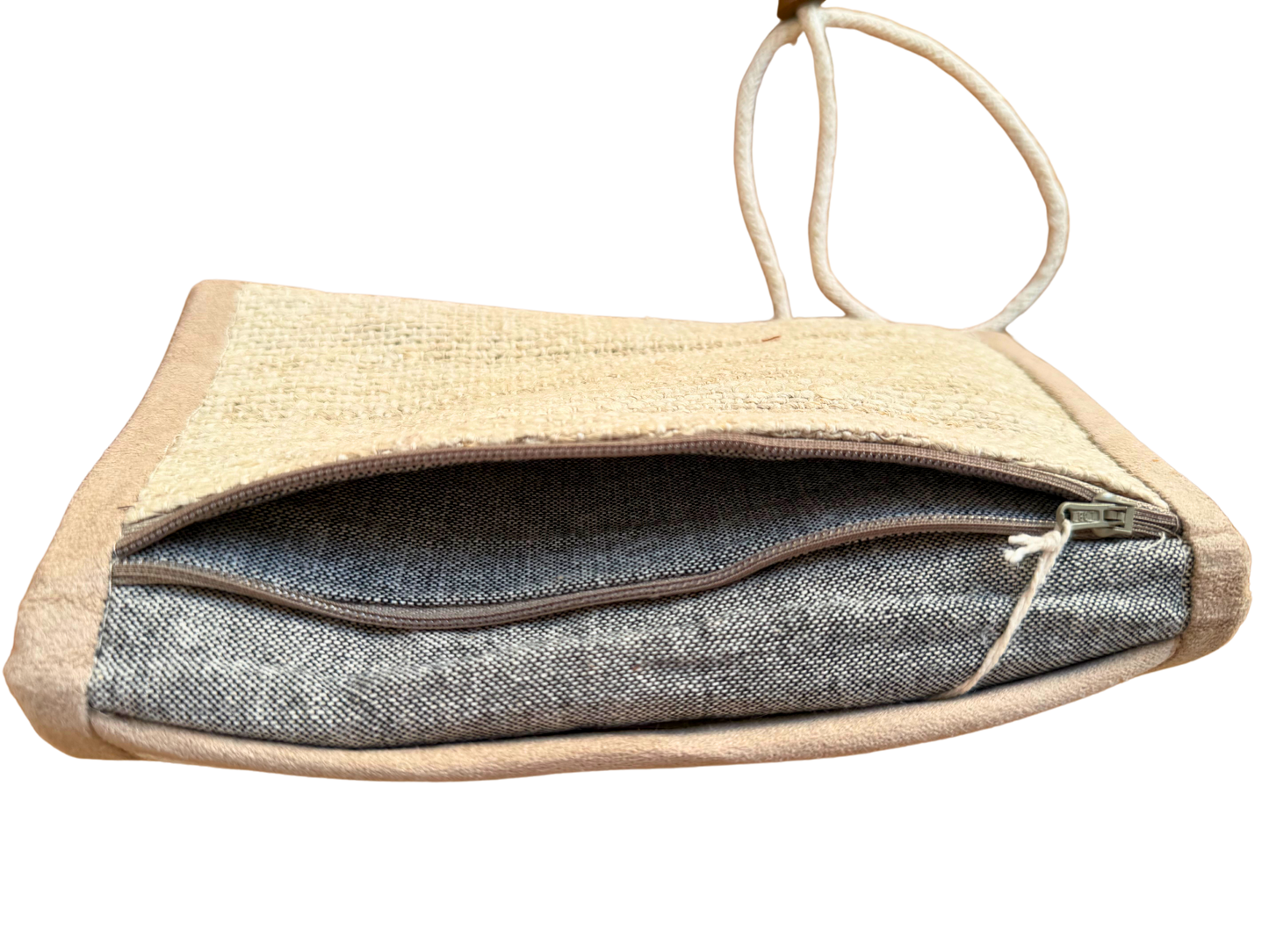 Tabaktasche FAIR aus handgewebtem Hanf