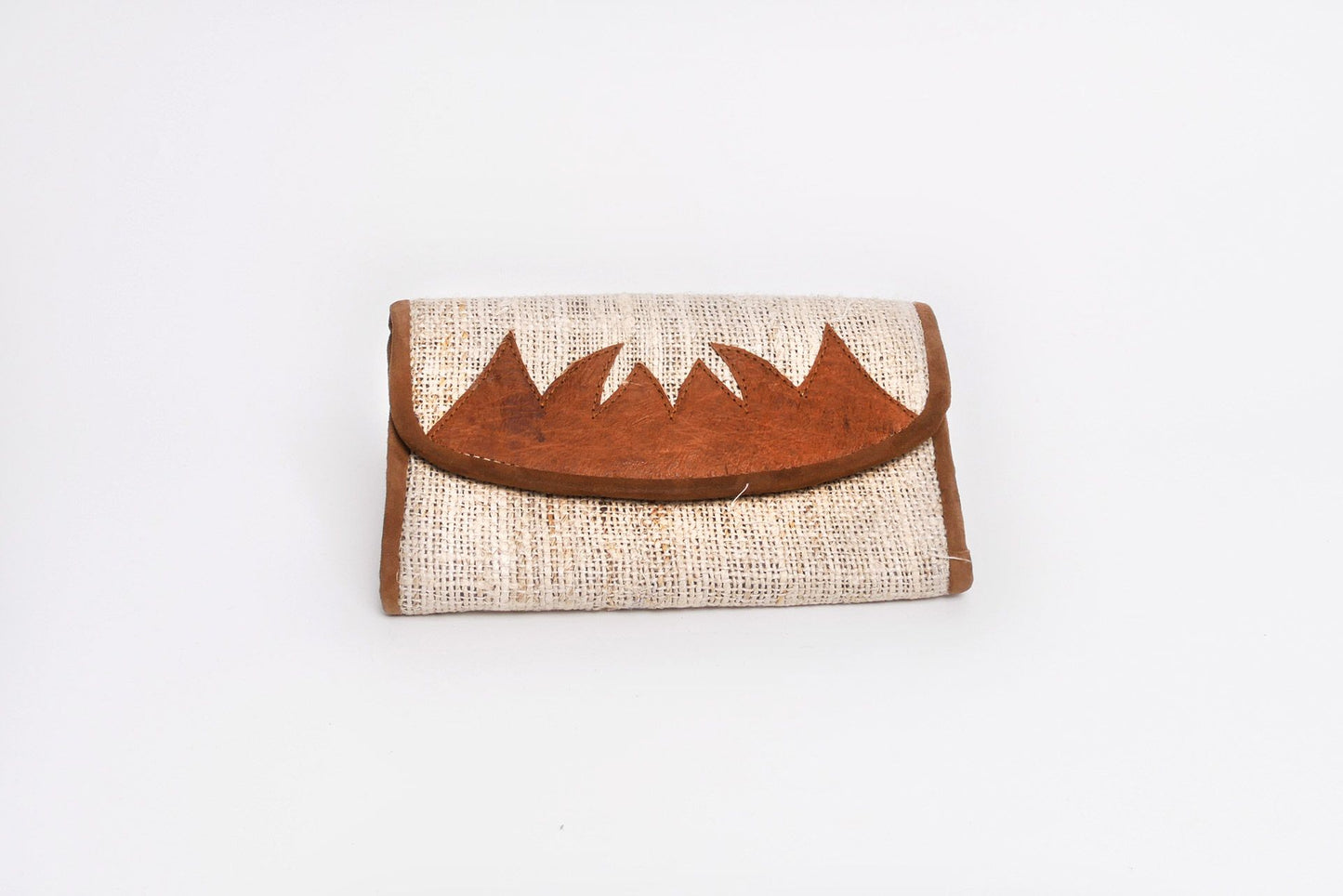 Geldtasche - Clutch aus wildem Hanf