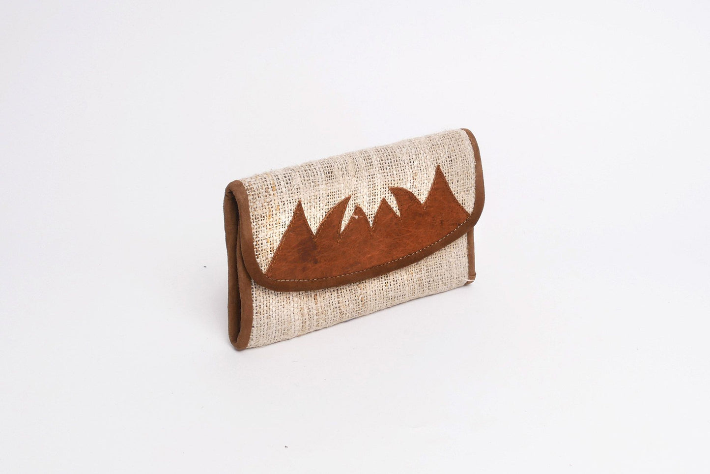 Geldtasche - Clutch aus wildem Hanf