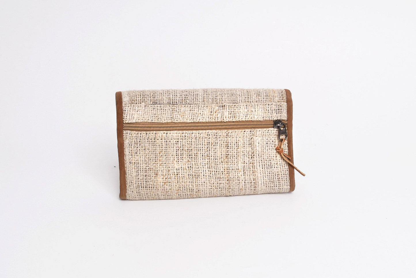 Geldtasche - Clutch aus wildem Hanf
