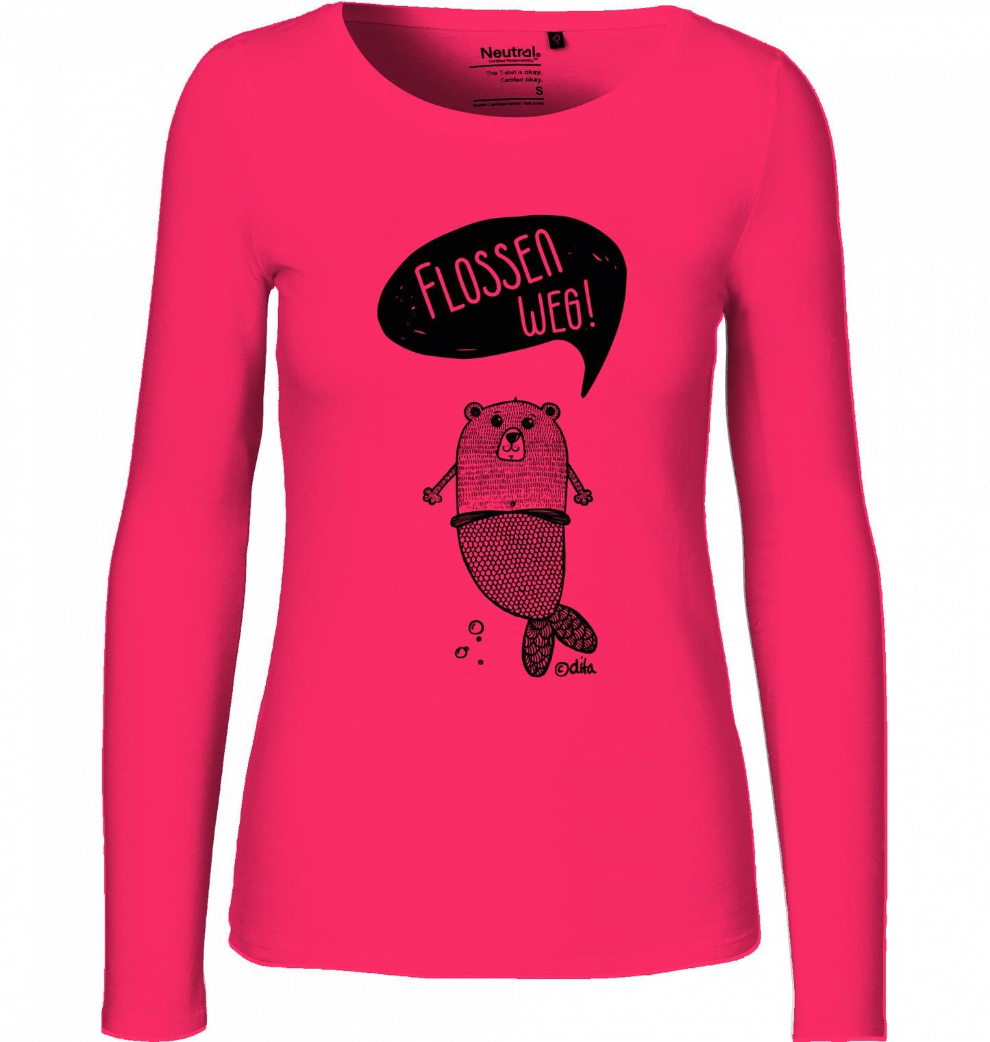 Women's Bio Long Sleeve Shirt | FLOSSEN WEG 2 | Neutral