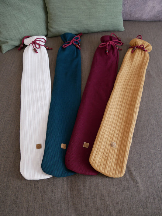 XXL Wärmflasche | Bio Vegane Wärmewurst VELIWU | 80cm 2,5L