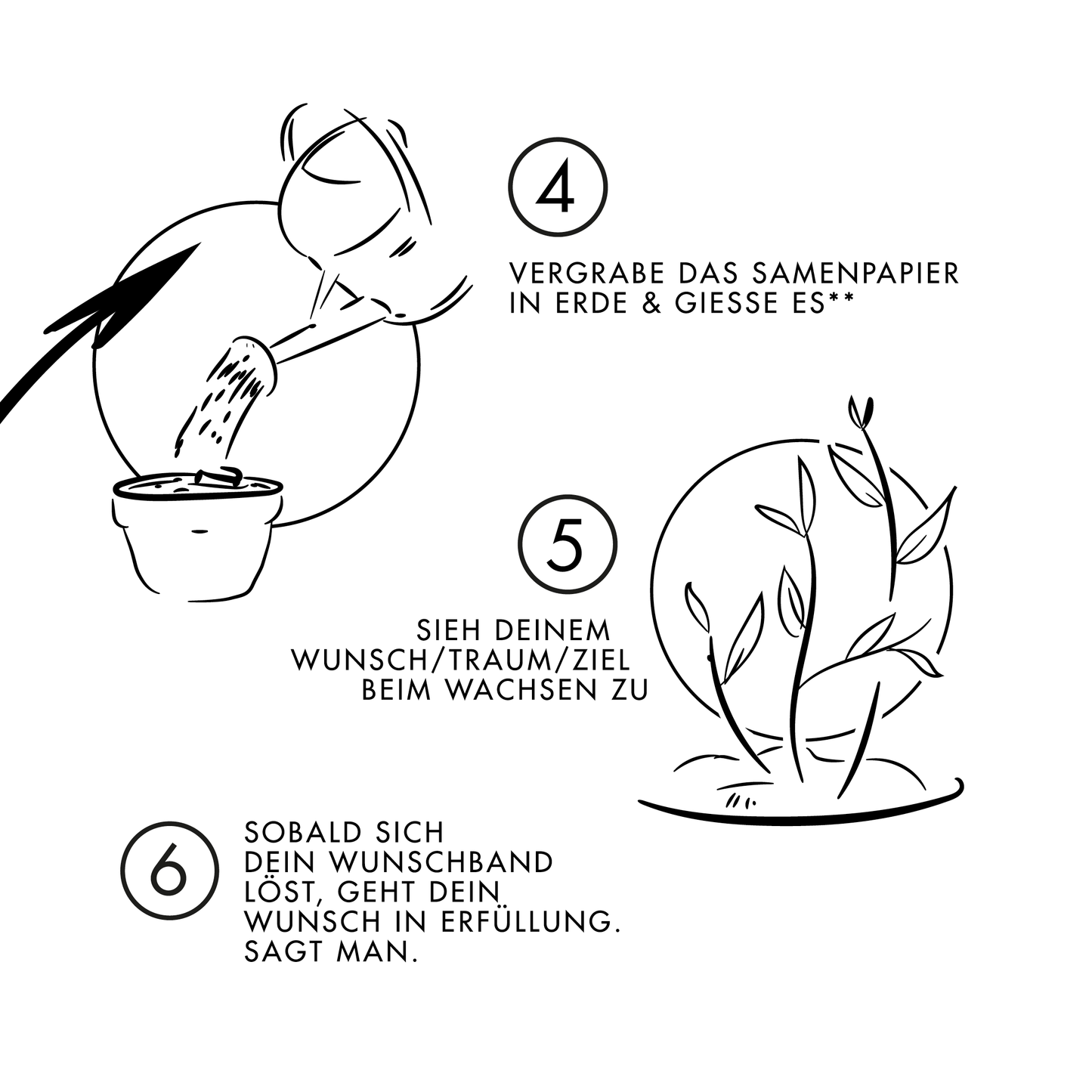 Wachsendes Wunschband (LAGERABVERKAUF)