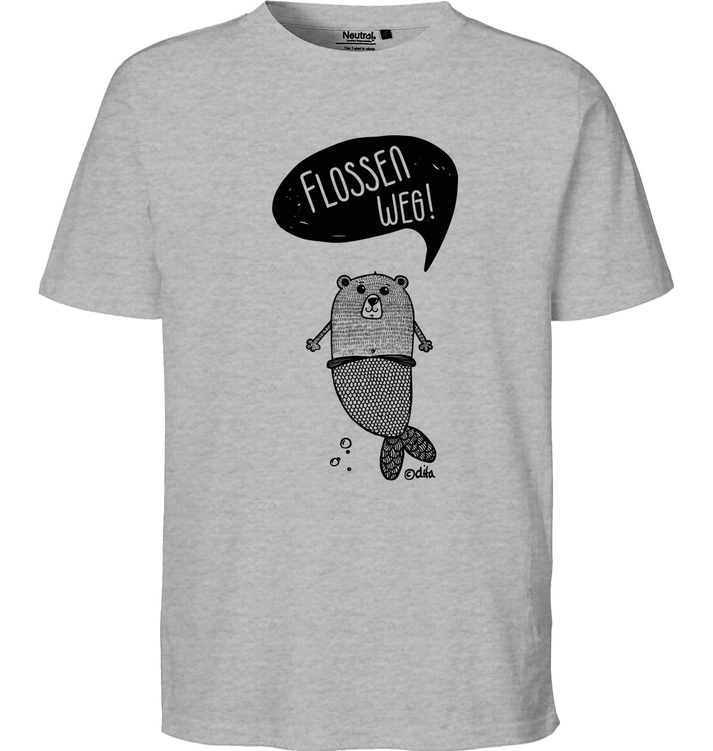 Unisex Bio T-Shirt | FLOSSEN WEG 2 | Neutral