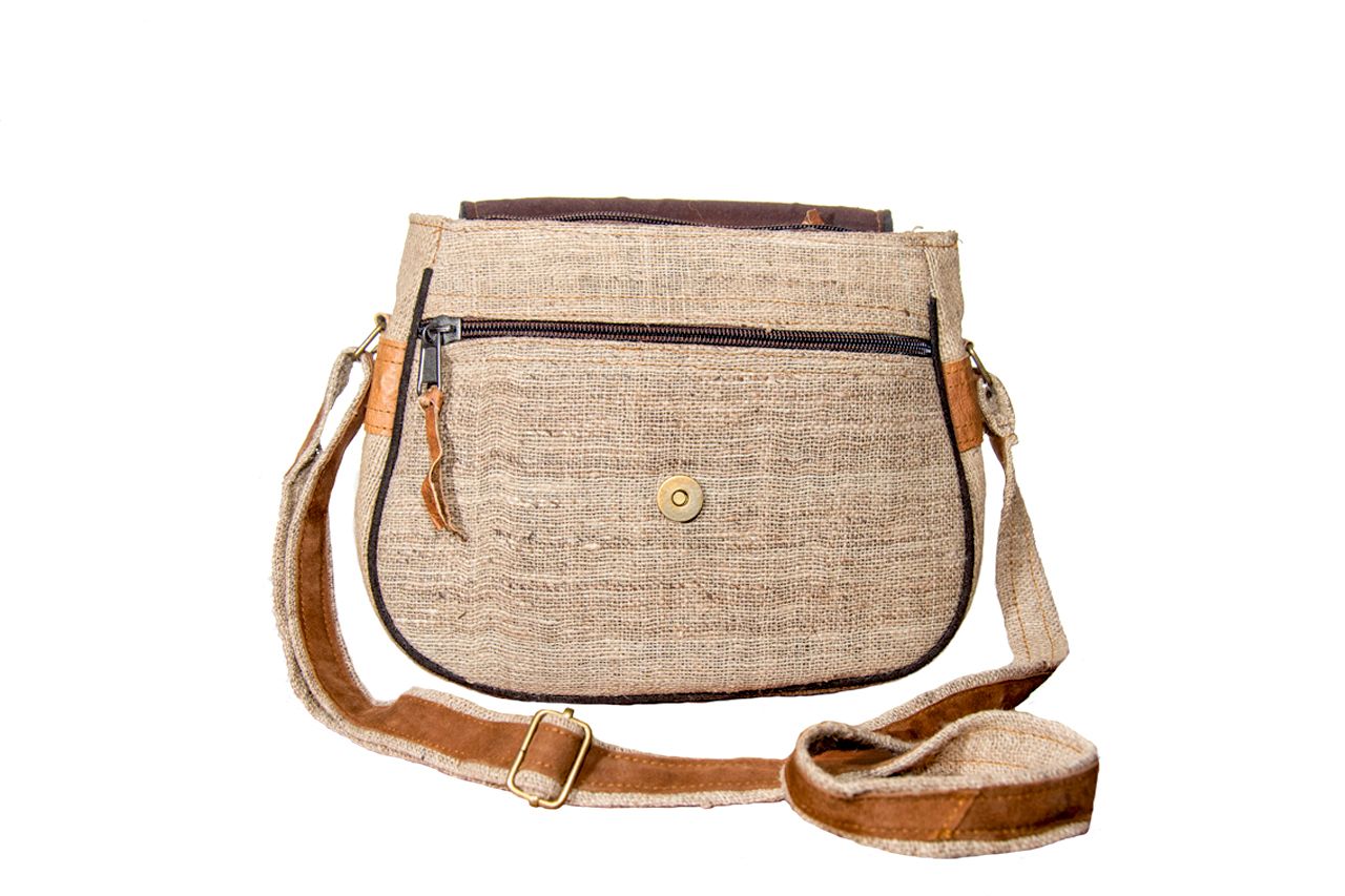 Handtasche MAHILA aus wildem Hanf
