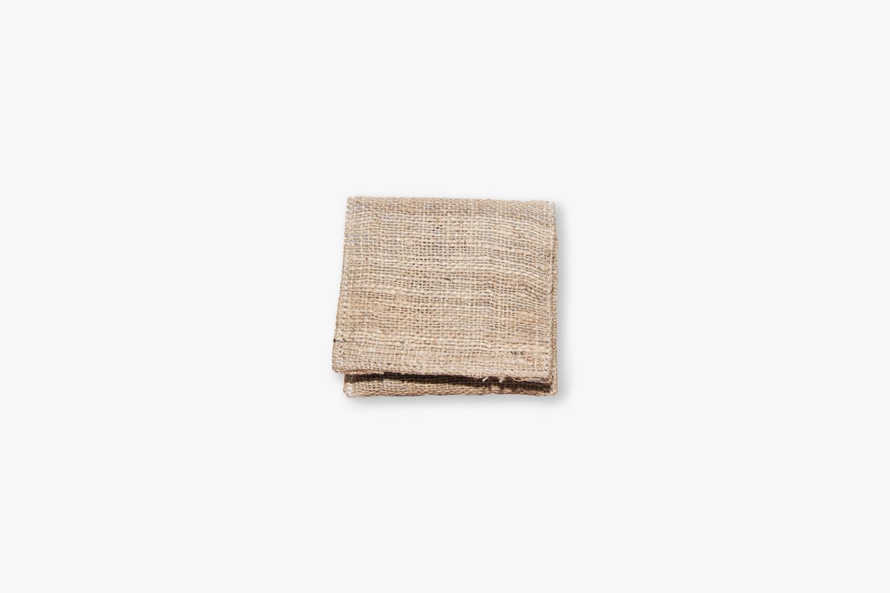 Kondomtasche HANF SCHÜTZT (Coin Purse) aus wildem Hanf