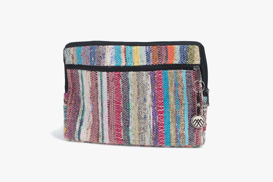 Laptop Sleeve aus Recycle-Sari 13-15 und 16 Zoll