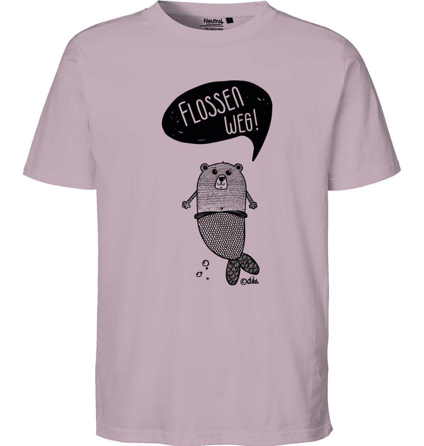 Unisex Bio T-Shirt | FLOSSEN WEG 2 | Neutral