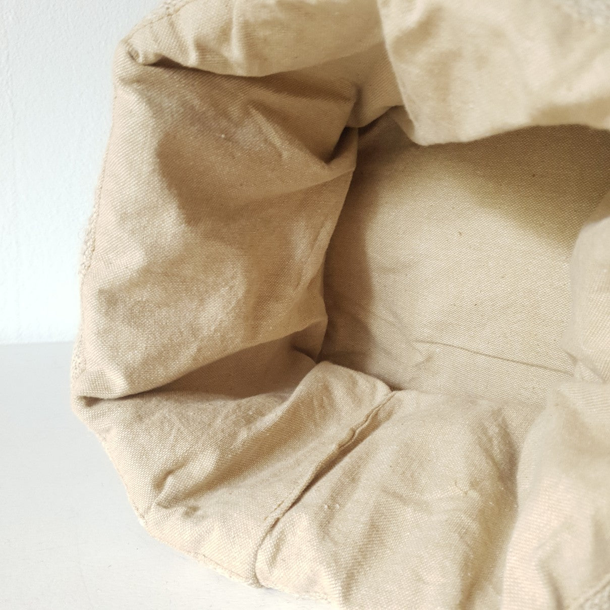 Textiler Brotkorb | Brotbeutel aus wildem Hanf | Brotkörbchen von Himal Hemp