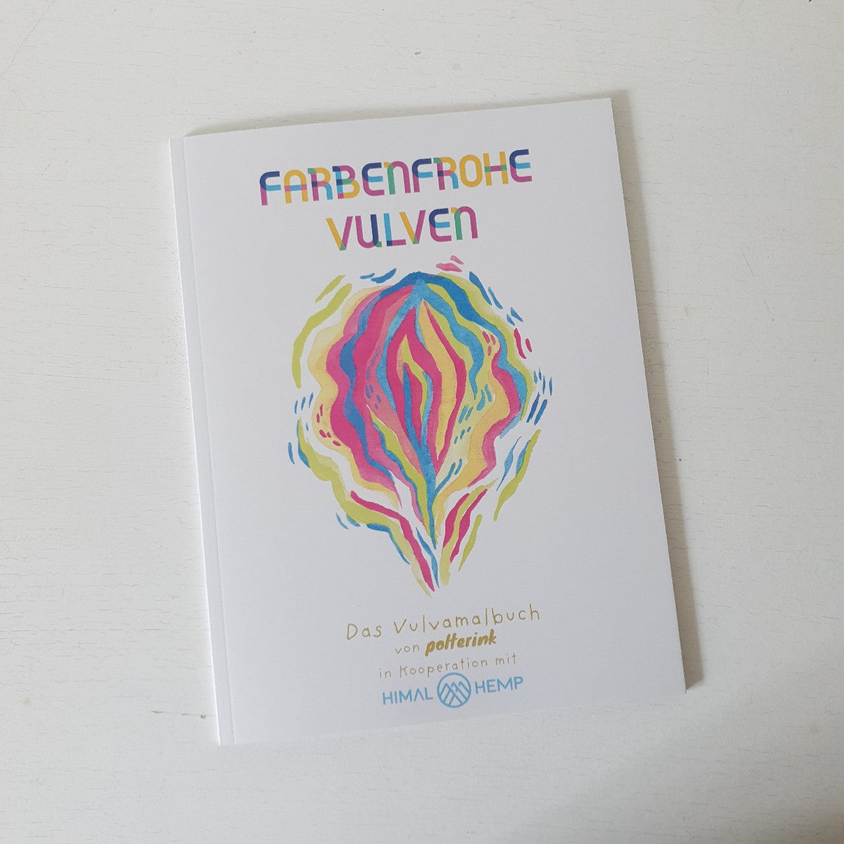 Malbuch Farbenfrohe Vulven | ISBN 9783950499100
