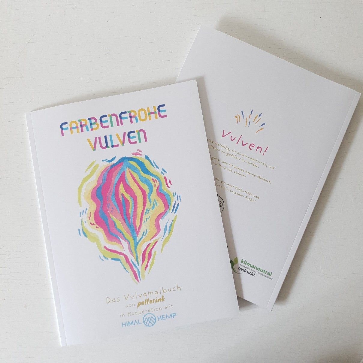 Malbuch Farbenfrohe Vulven | ISBN 9783950499100