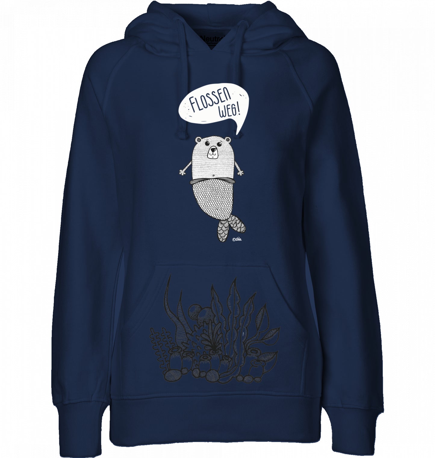 Ladies` Bio Hoodie | FLOSSEN WEG | Neutral