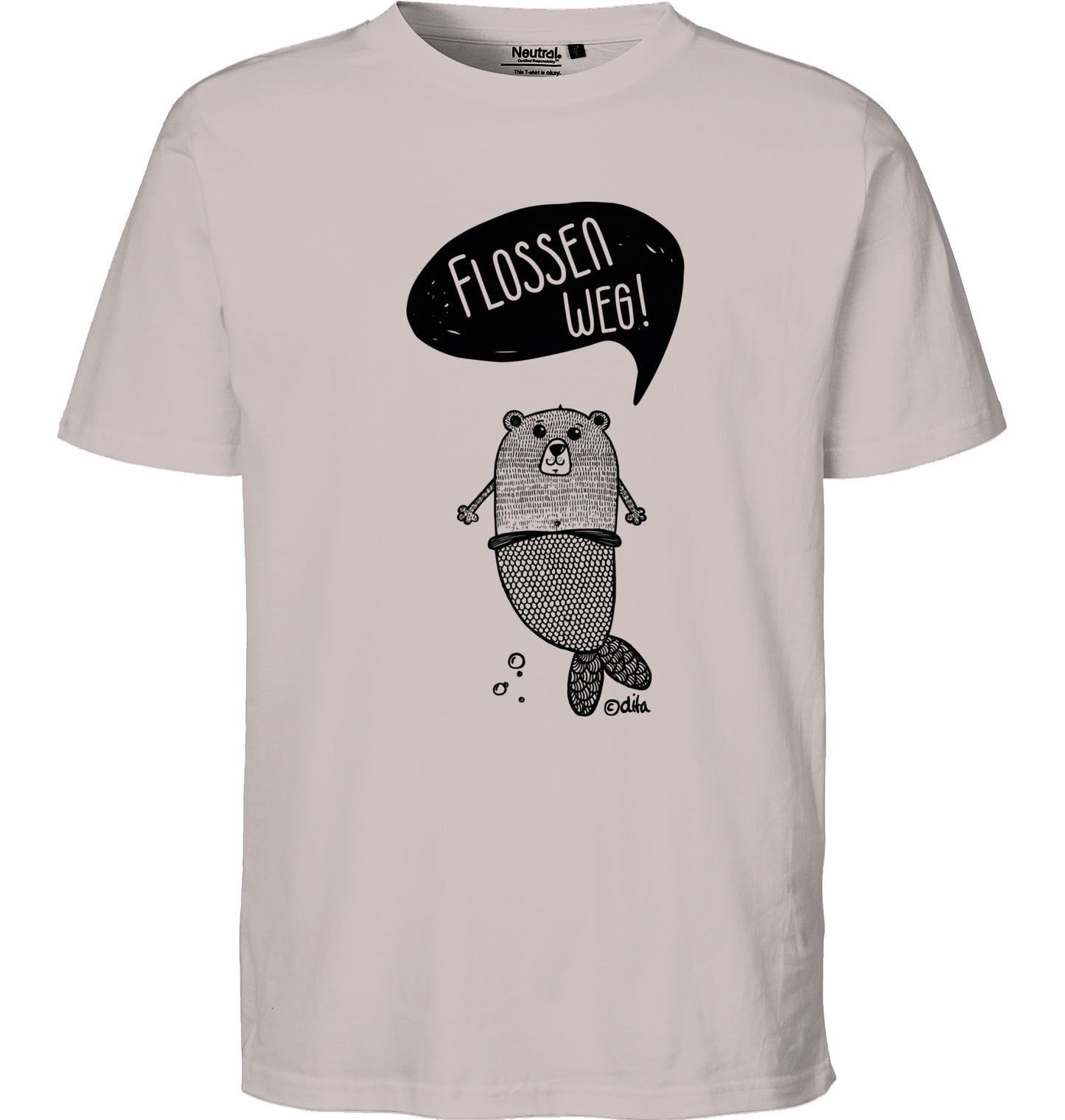 Unisex Bio T-Shirt | FLOSSEN WEG 2 | Neutral