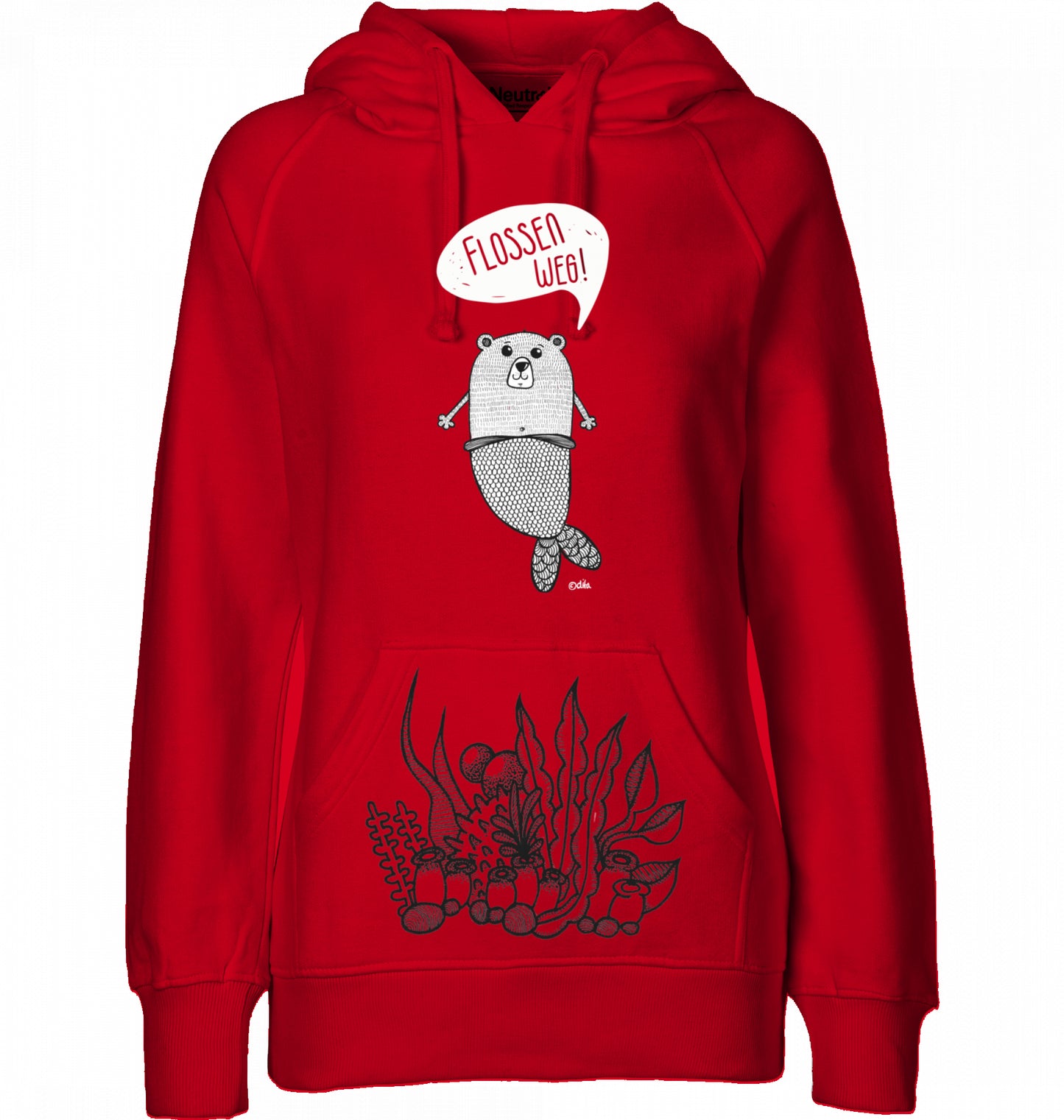 Ladies` Bio Hoodie | FLOSSEN WEG | Neutral