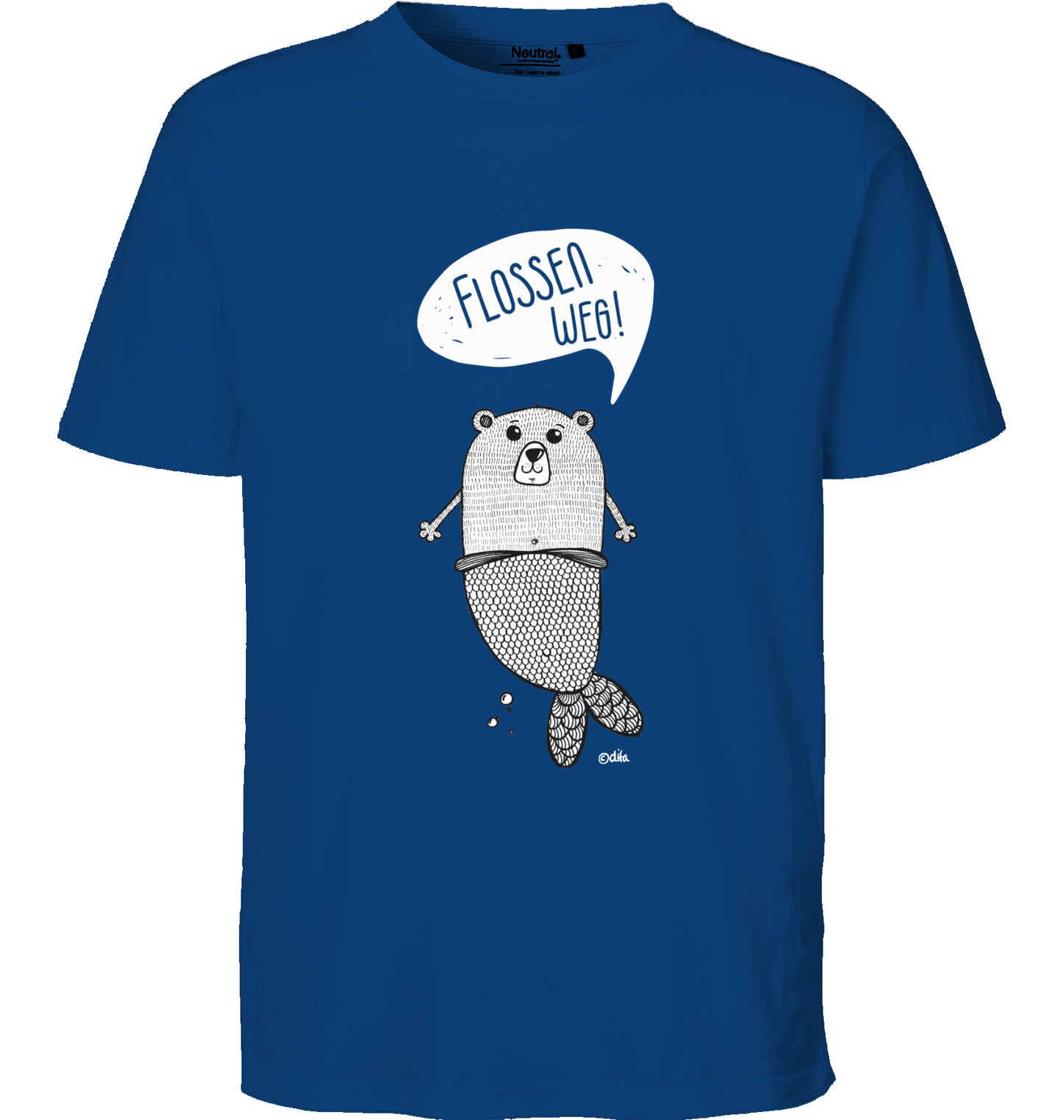 Unisex Bio T-Shirt | FLOSSEN WEG | Neutral