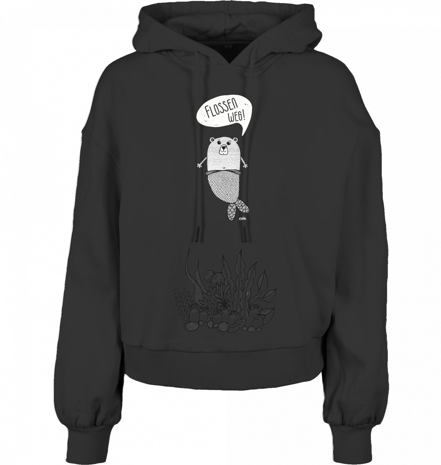 Ladies´ Oversized Bio Hoodie | FLOSSEN WEG | Neutral