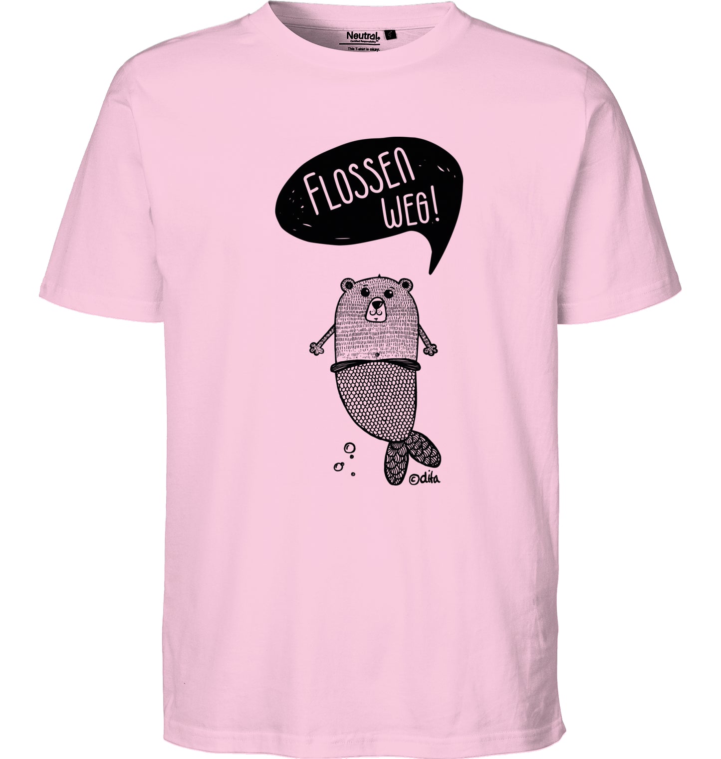 Unisex Bio T-Shirt | FLOSSEN WEG 2 | Neutral