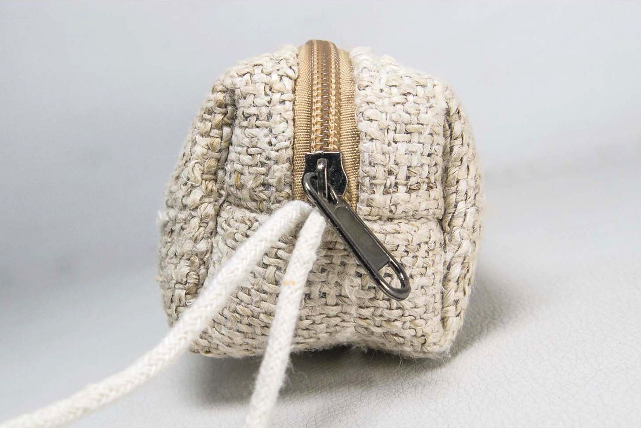 Federpenal/Federtasche aus wildem Hanf (Pencil Box)
