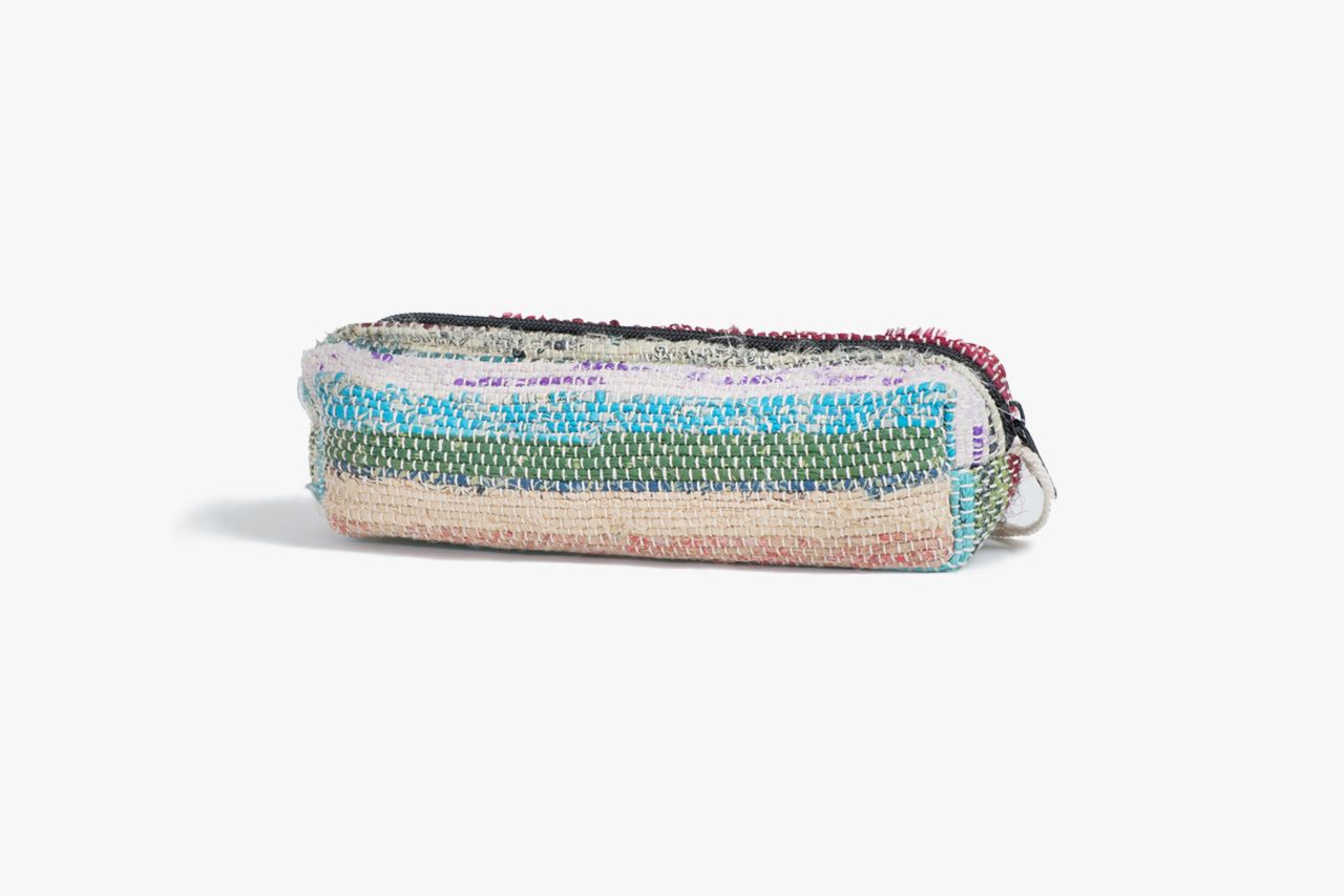 Federpenal/Federtasche aus Recycle-Sari | fair produziert in Nepal