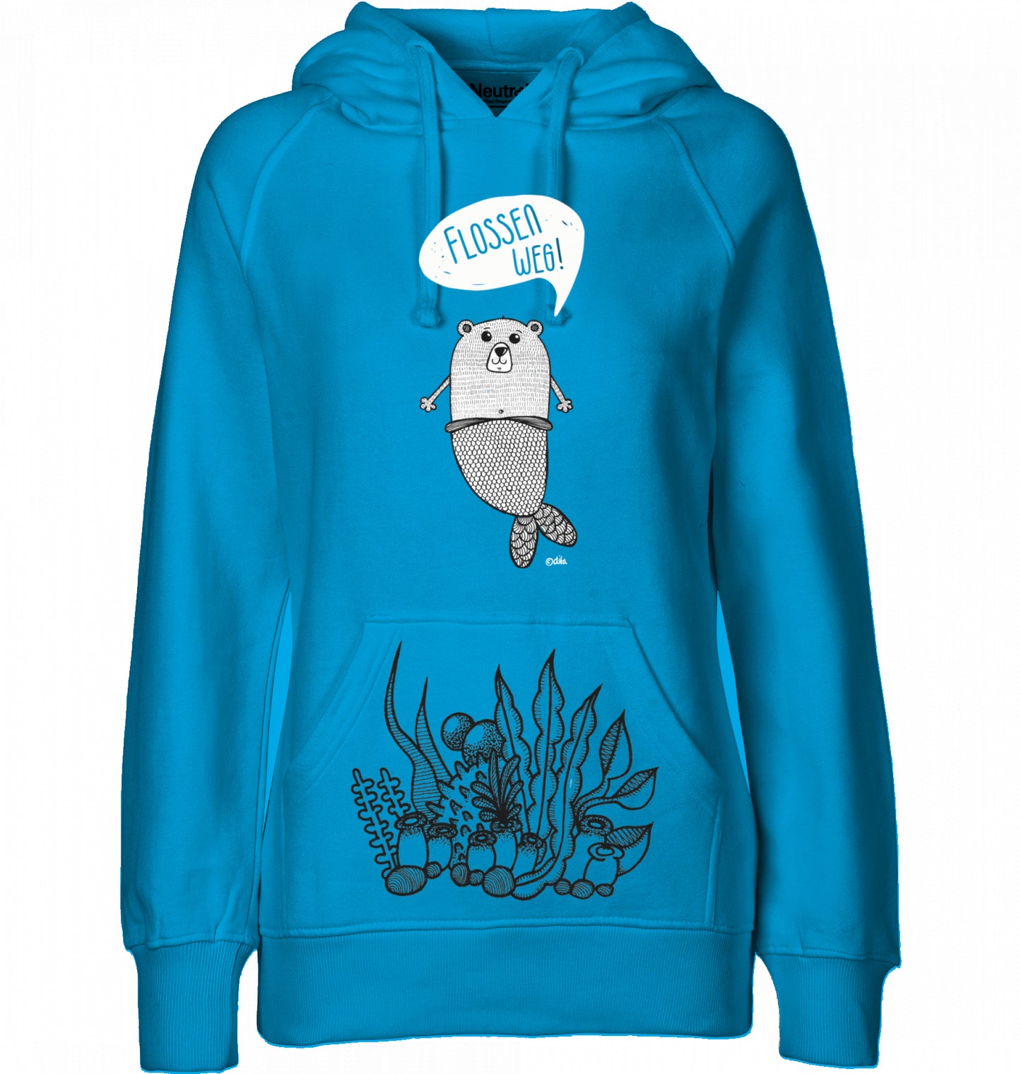 Ladies` Bio Hoodie | FLOSSEN WEG | Neutral