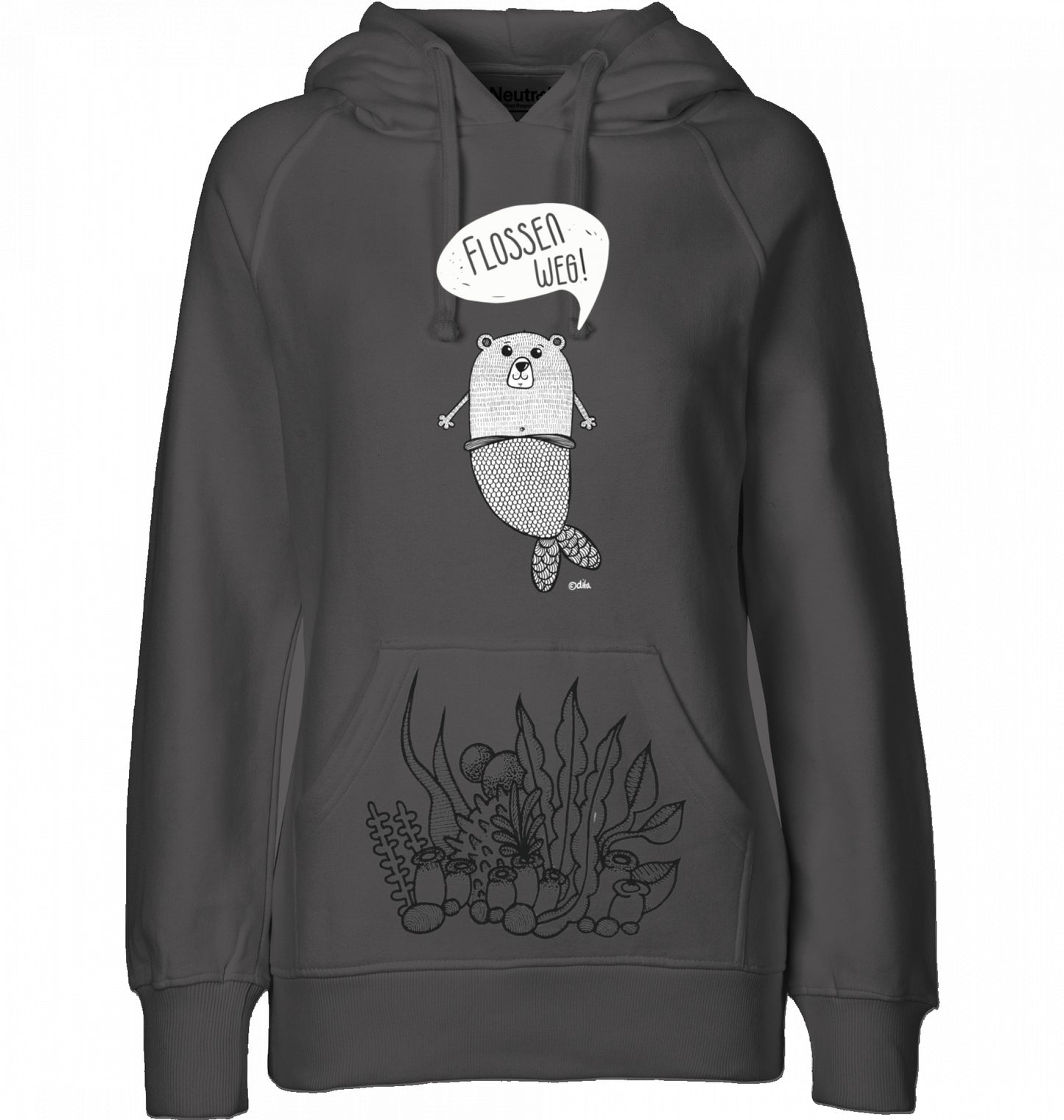 Ladies` Bio Hoodie | FLOSSEN WEG | Neutral