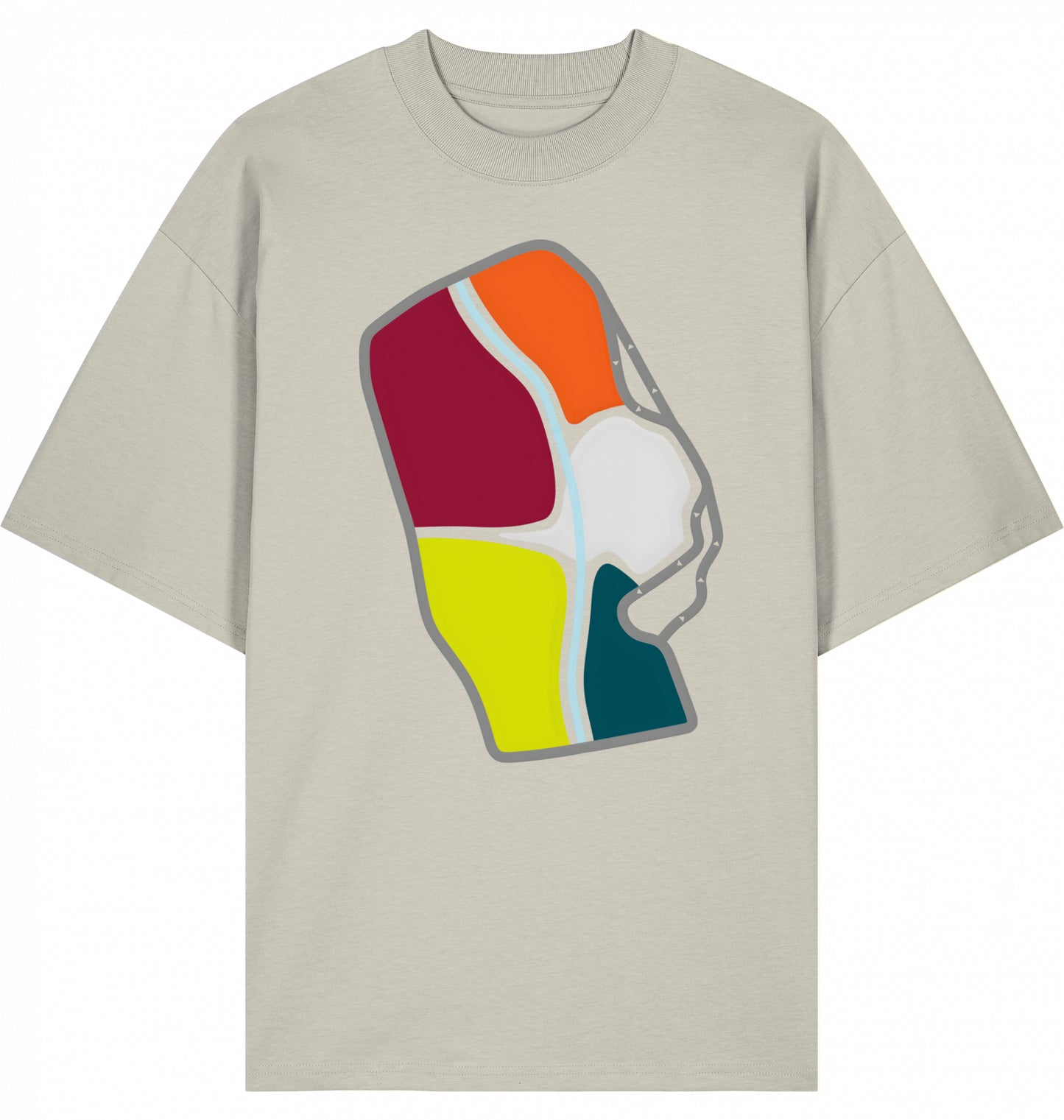 GM Unisex Oversized T-Shirt | Organic | Stanley/Stella Blaster 2.0 with DTF Premium Print | Various Colors | Express Delivery