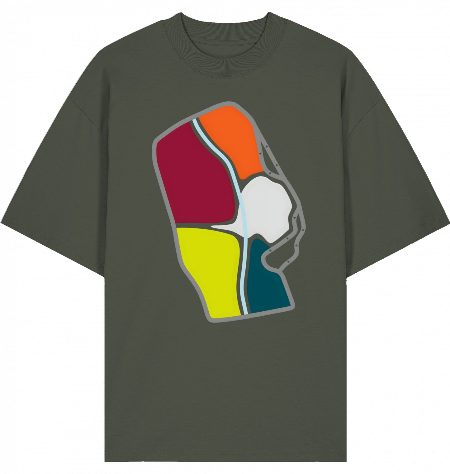 GM Unisex Oversized T-Shirt | Organic | Stanley/Stella Blaster 2.0 with DTF Premium Print | Various Colors | Express Delivery