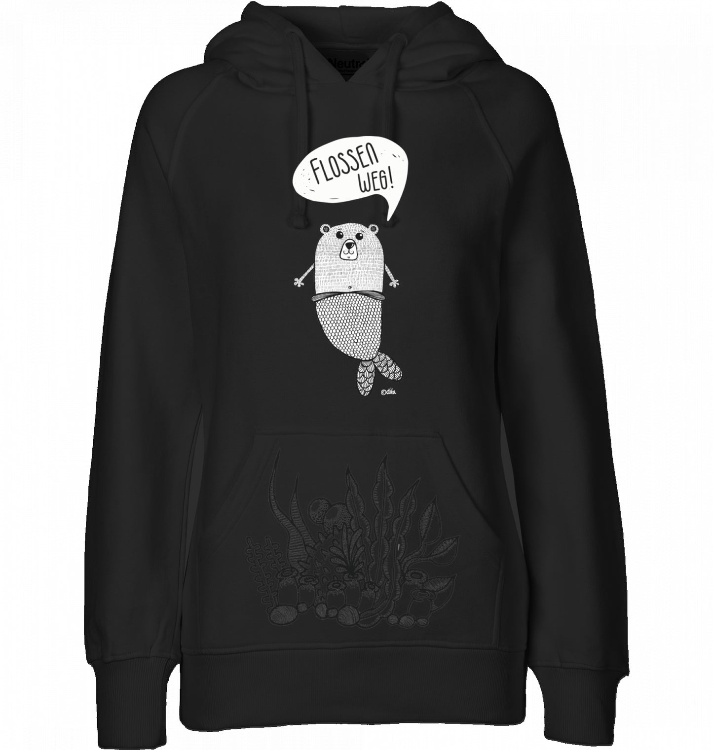 Ladies` Bio Hoodie | FLOSSEN WEG | Neutral
