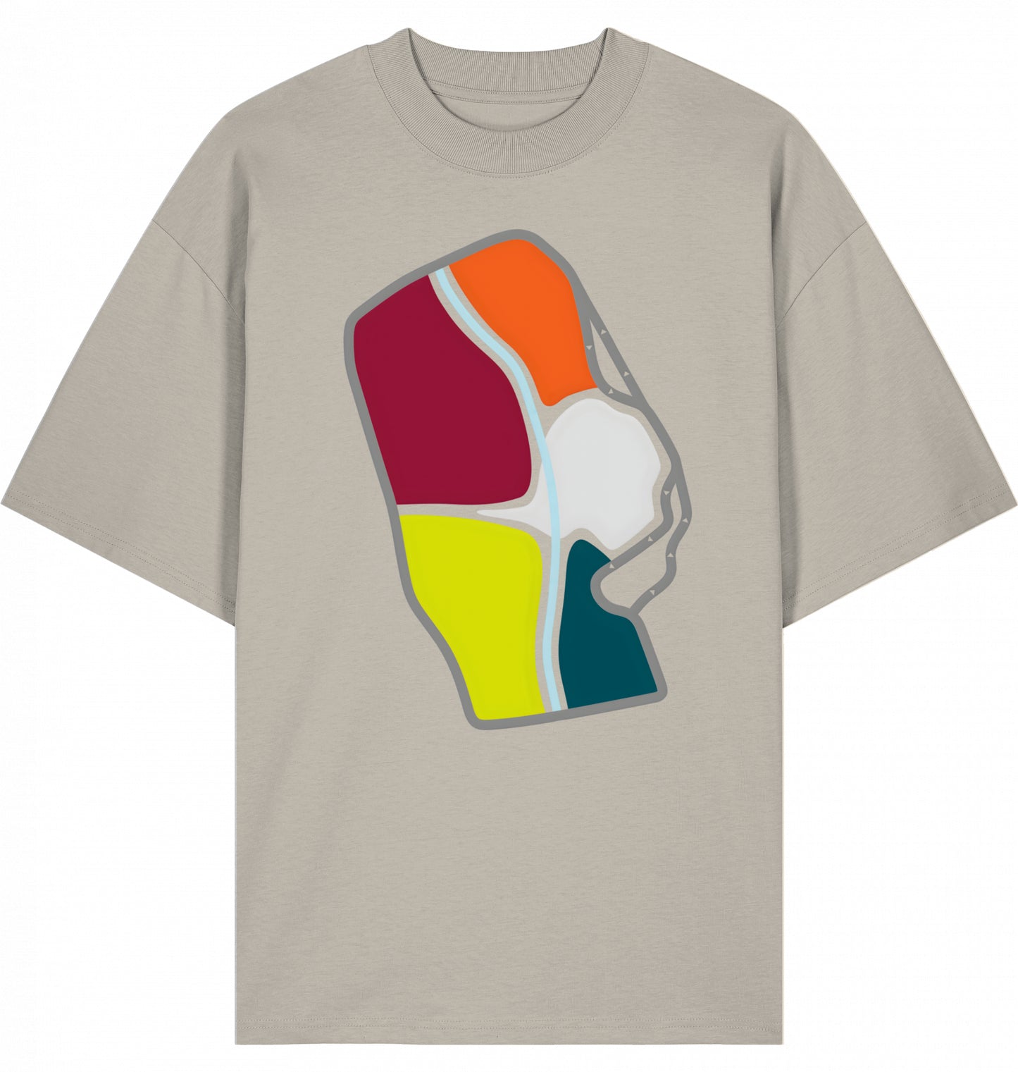 GM Unisex Oversized T-Shirt | Organic | Stanley/Stella Blaster 2.0 with DTF Premium Print | Various Colors | Express Delivery