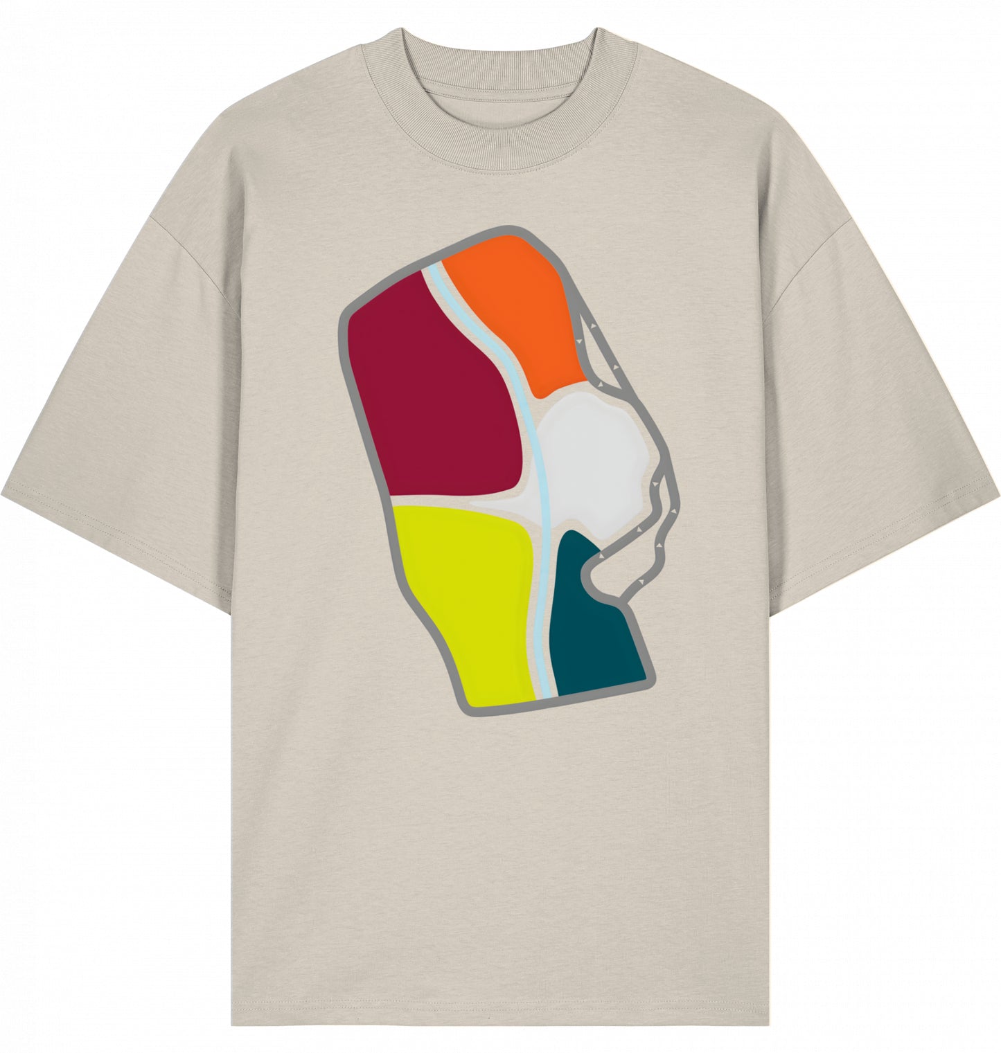 GM Unisex Oversized T-Shirt | Organic | Stanley/Stella Blaster 2.0 with DTF Premium Print | Various Colors | Express Delivery