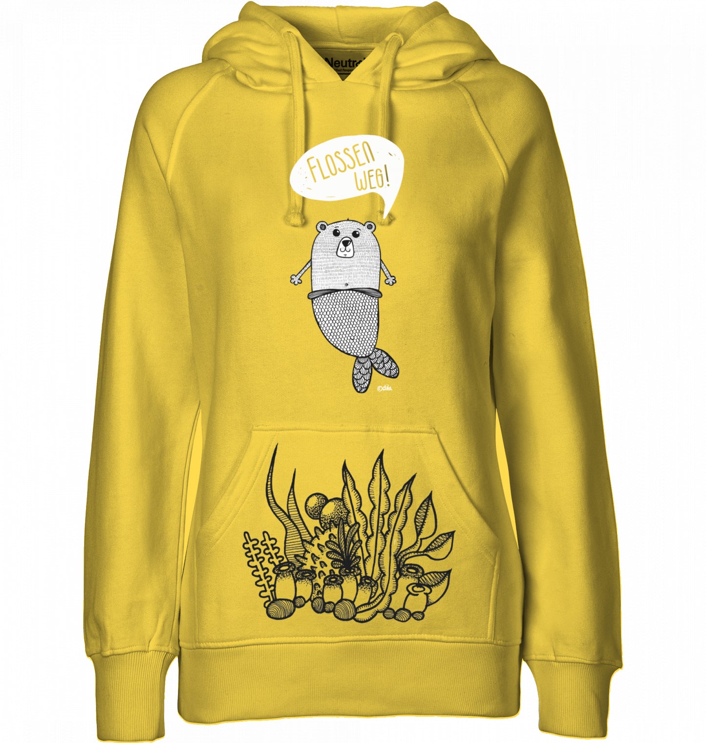 Ladies` Bio Hoodie | FLOSSEN WEG | Neutral