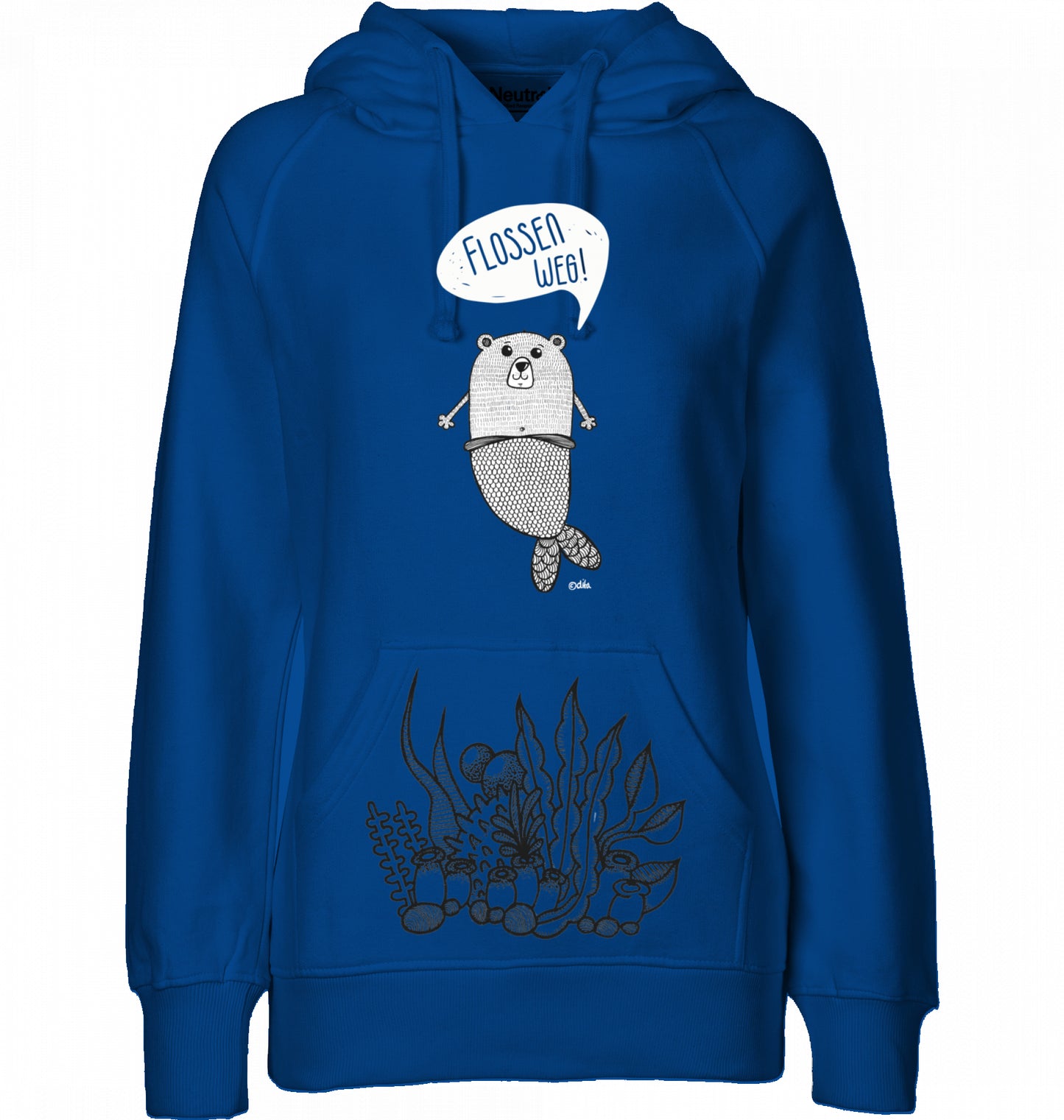 Ladies` Bio Hoodie | FLOSSEN WEG | Neutral