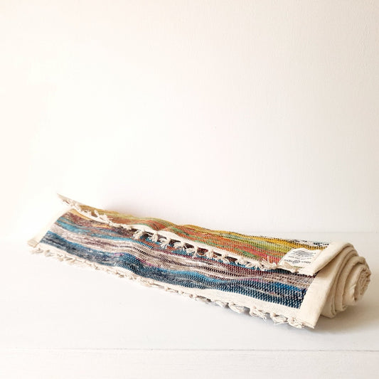 Yogamatte aus Recycle Sari