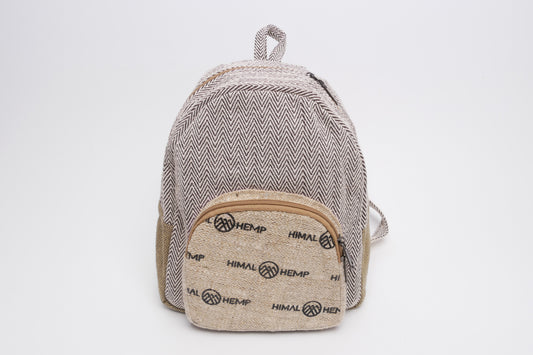 Mini-Rucksack KALI aus Hanf von Himal Hemp (Backpack Mini)