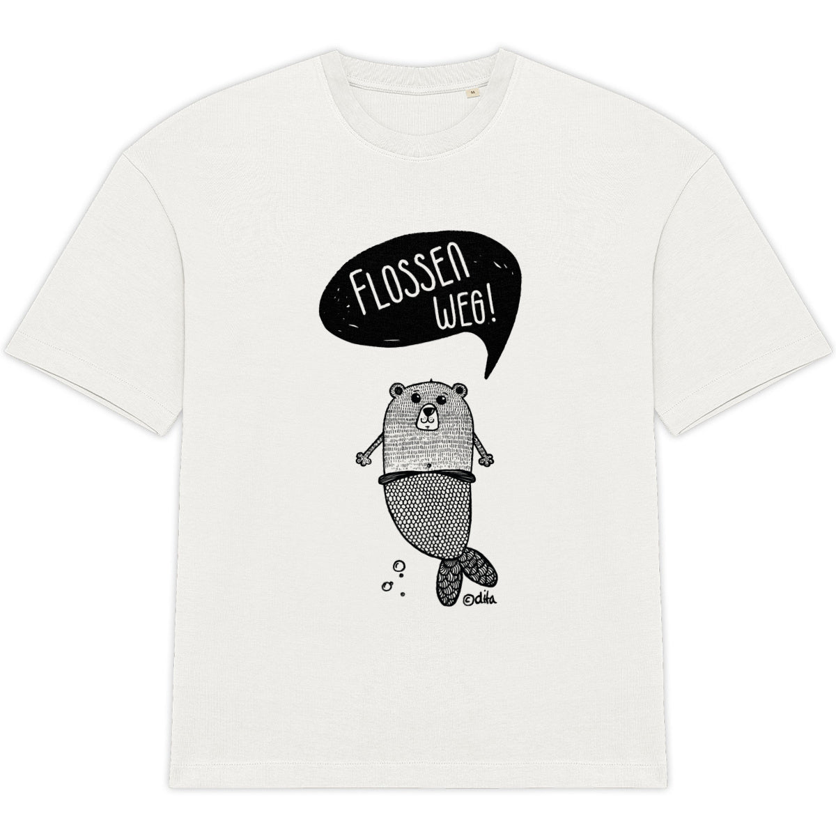Unisex oversize Heavy Bio-T-Shirt FLOSSEN WEG